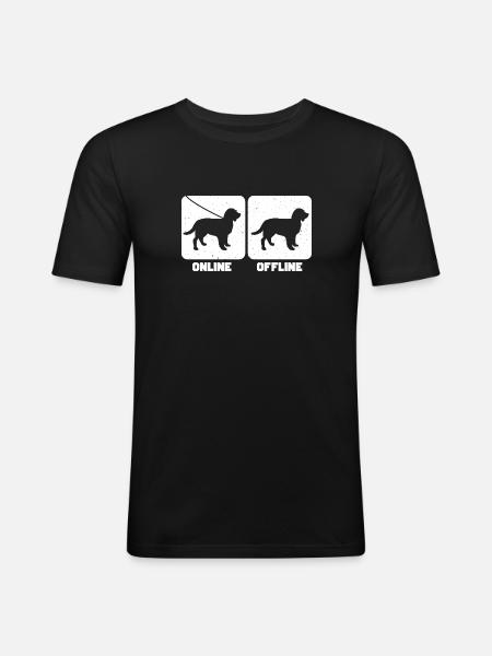 Boykin Spaniel - Men's Slim Fit T-Shirt - black