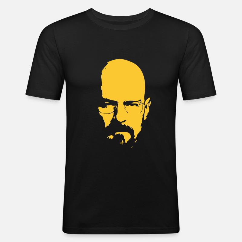 Der Koch - Männer Slim Fit T-Shirt - Schwarz