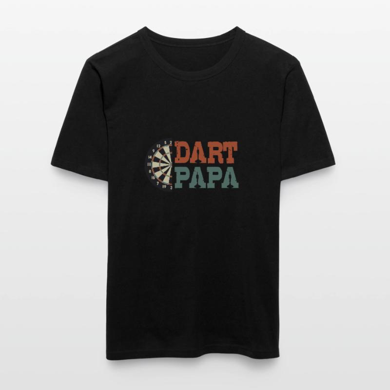 Fléchettes Papa Fléchettes Fléchettes Fléchettes Fléchettes Fléchettes Fléchettes T-shirt près du corps Homme