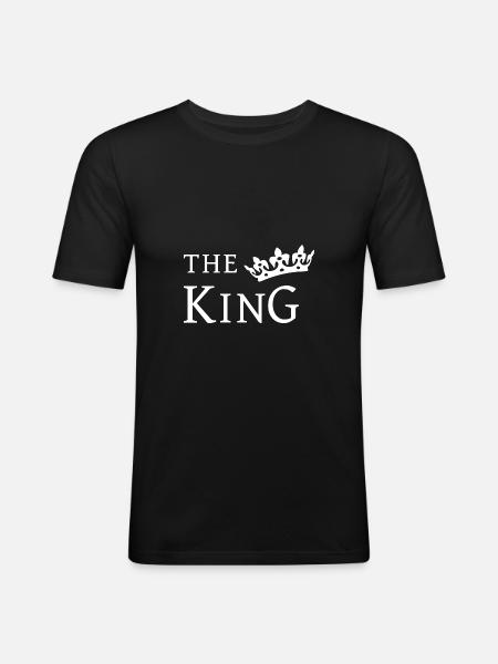 Valentine's day - Men's Slim Fit T-Shirt - black