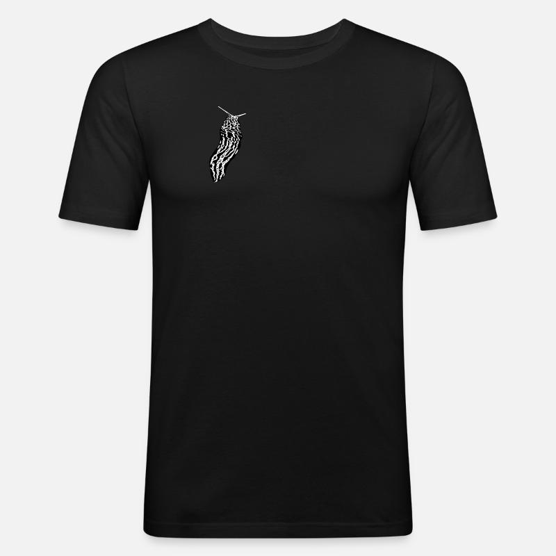 Grêle de tigre - T-shirt près du corps Homme - noir