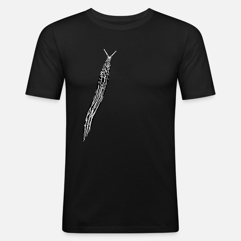 Tigerschnegel - Männer Slim Fit T-Shirt - Schwarz