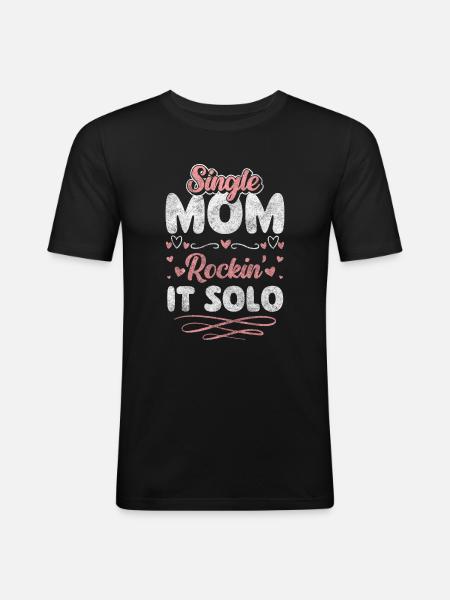Offspring Solo Father's Day - Men's Slim Fit T-Shirt - black