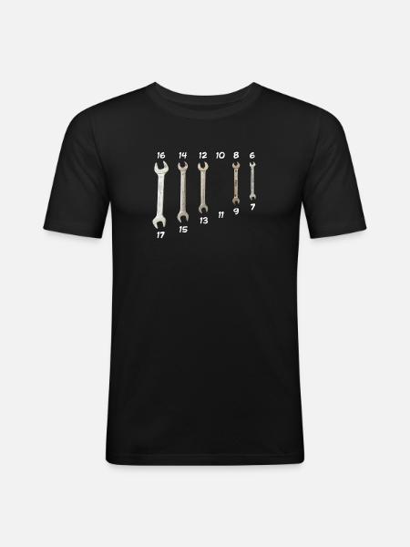 Always Lost - Men's Slim Fit T-Shirt - black