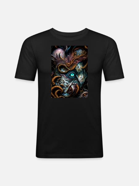 Moment III - Men's Slim Fit T-Shirt - black