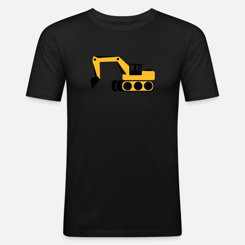 Digger - Men's Slim Fit T-Shirt - black