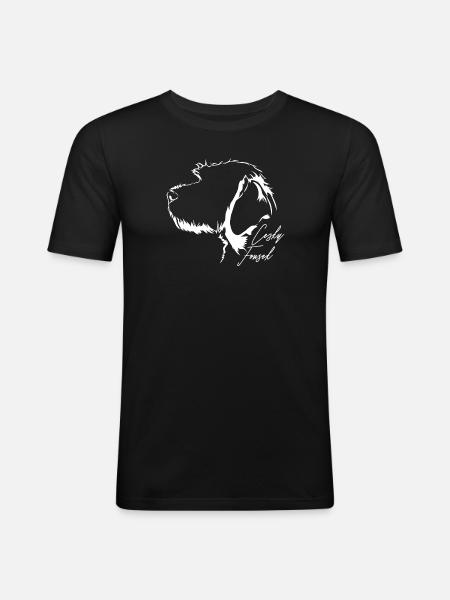CESKY FOUSEK Profil Chiens Wilsigns - T-shirt près du corps Homme - noir