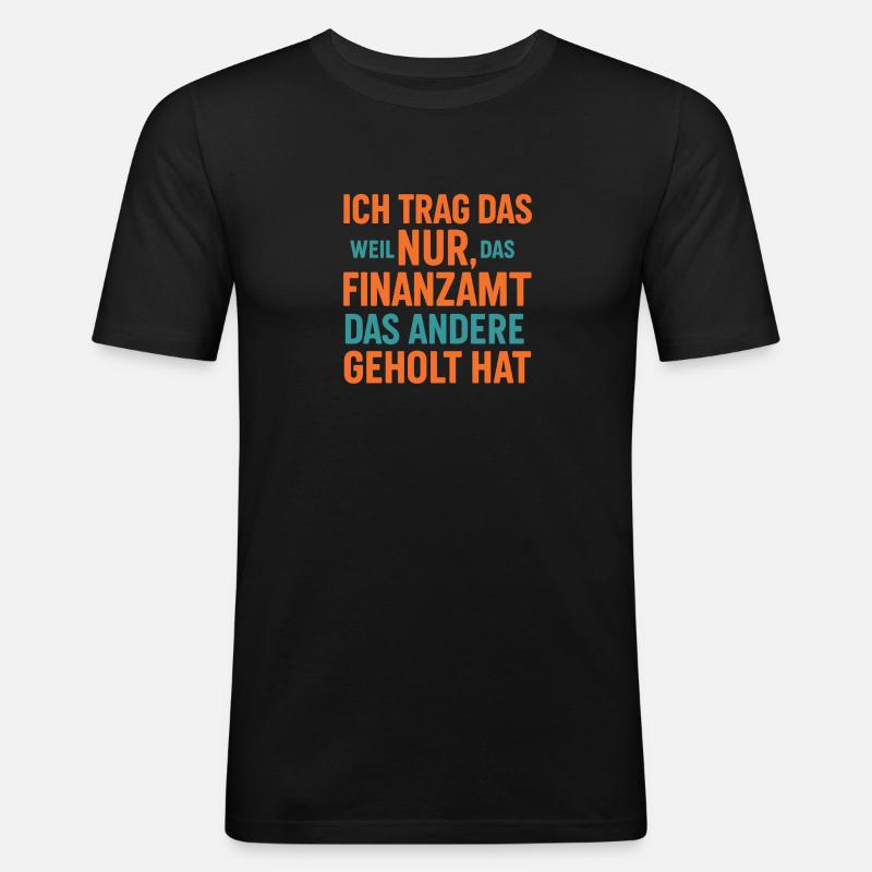 FA - Männer Slim Fit T-Shirt - Schwarz