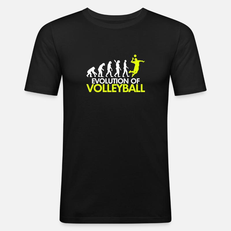 evolution - Men's Slim Fit T-Shirt - black