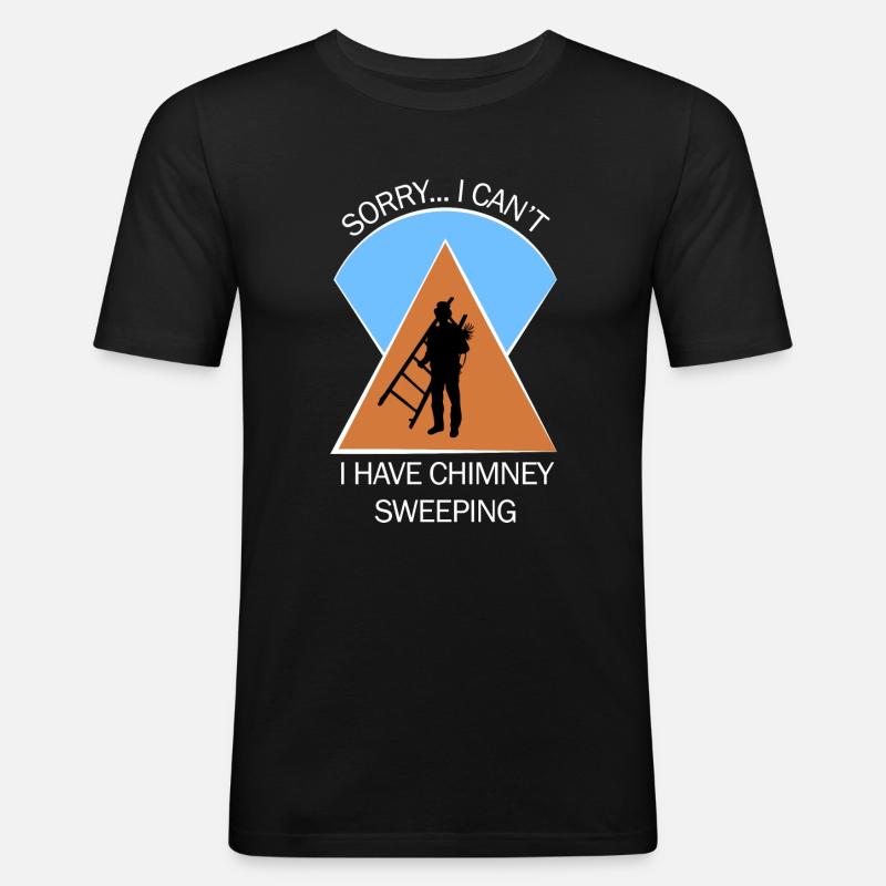 Chimney Sweep Chimney Sweep - Men's Slim Fit T-Shirt - black