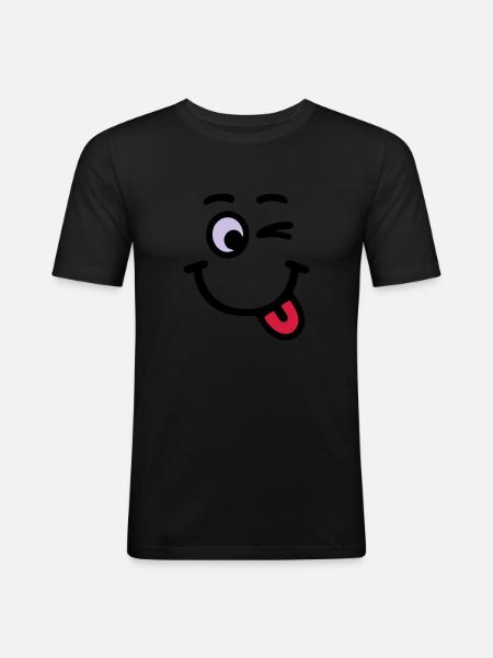 Funny - Men's Slim Fit T-Shirt - black