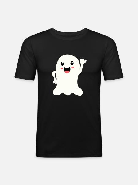 Ghost 2 - Men's Slim Fit T-Shirt - black