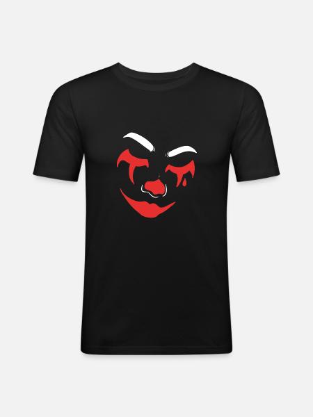 Sad Clown Entertainer Gift - Men's Slim Fit T-Shirt - black