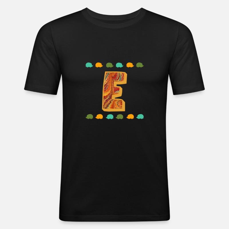 Hedgehog E 22 E - Men's Slim Fit T-Shirt - black
