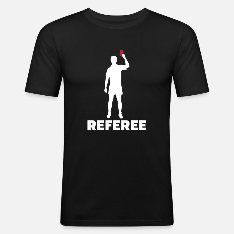 Referee - Men's Slim Fit T-Shirt - black