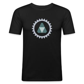  Truth Geschenk - Männer Slim Fit T-Shirt - Schwarz - Vorne - Nik (191cm)