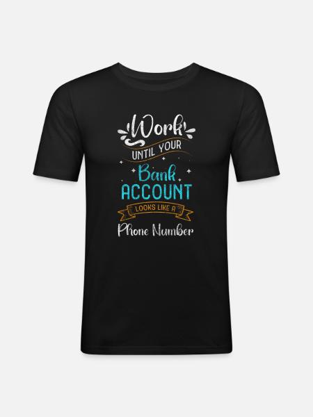 Empire, freedom, happiness - Men's Slim Fit T-Shirt - black