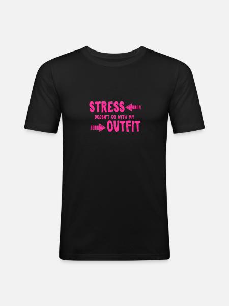 outfit - Men's Slim Fit T-Shirt - black