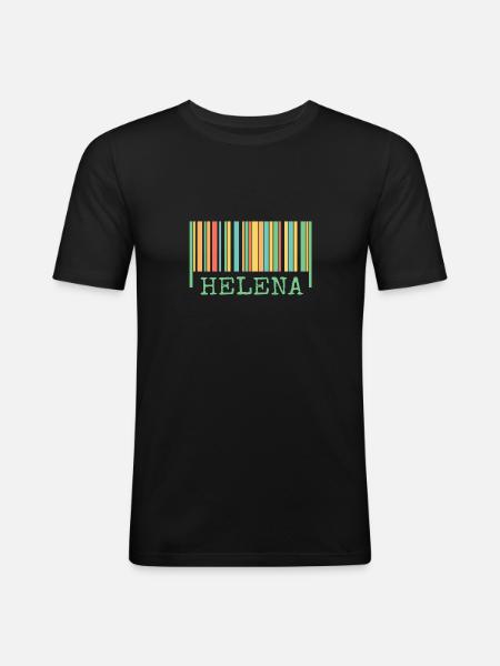 Gift for Helena - Men's Slim Fit T-Shirt - black