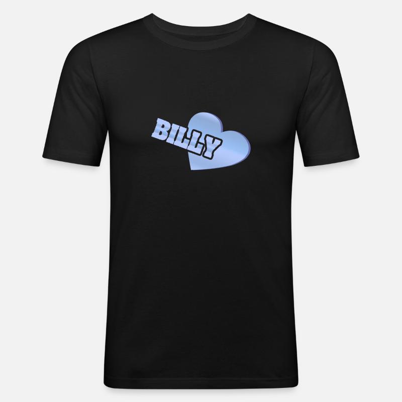 Gift for Billy - Men's Slim Fit T-Shirt - black
