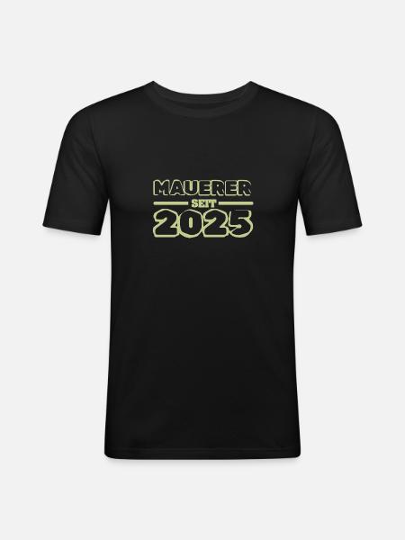 Maurer 2025 - Men's Slim Fit T-Shirt - black
