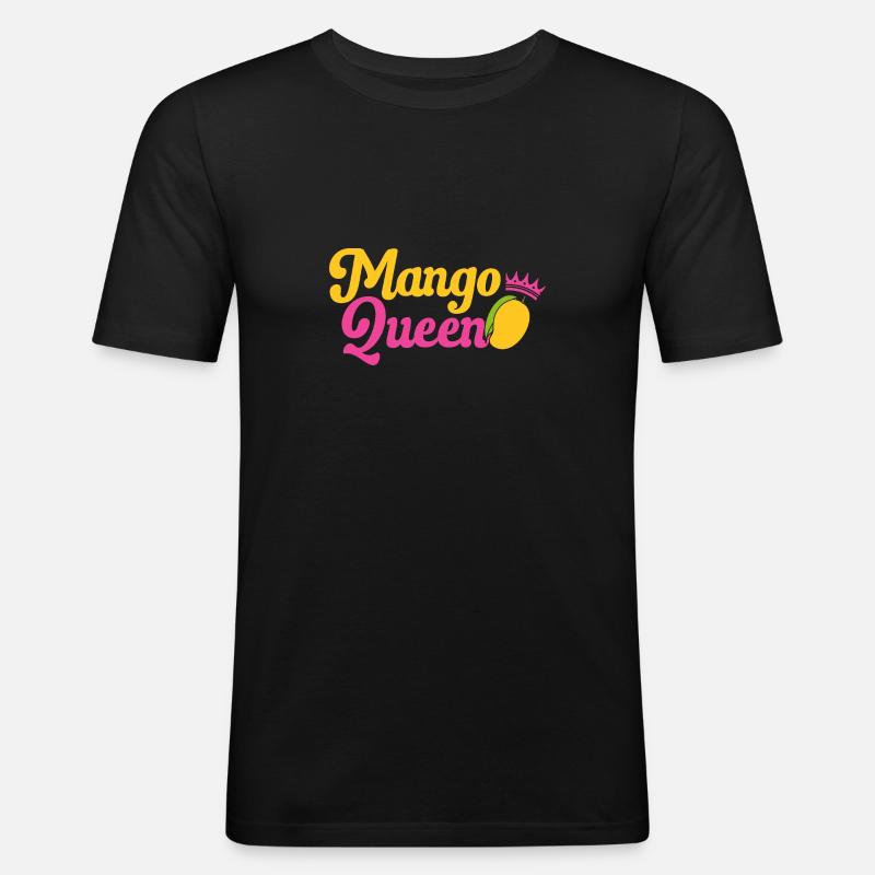 Mango Fruit Mango - Men's Slim Fit T-Shirt - black