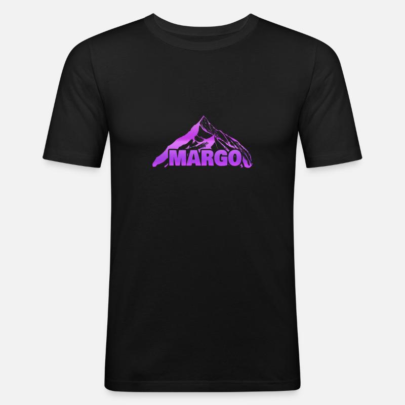 Berg Margo - Männer Slim Fit T-Shirt - Schwarz