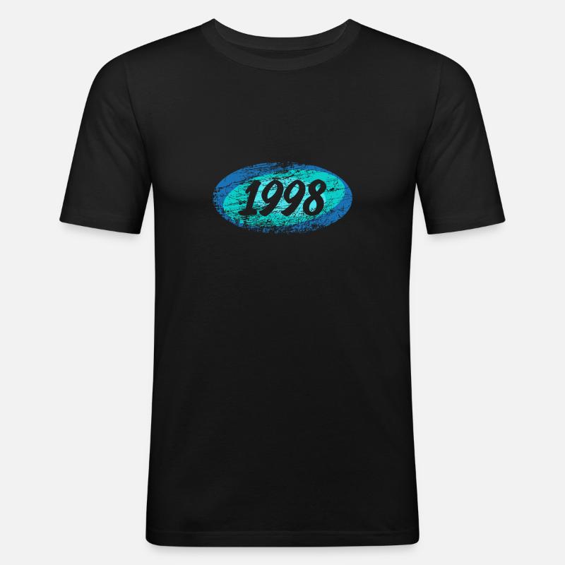 Elypse 1998 - Men's Slim Fit T-Shirt - black
