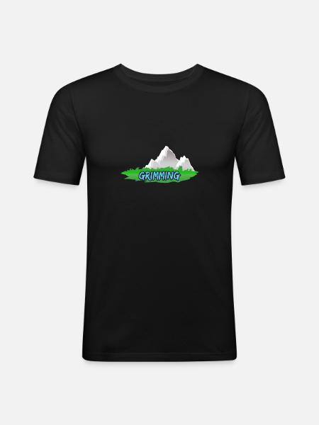 Grimming Grimming - Men's Slim Fit T-Shirt - black