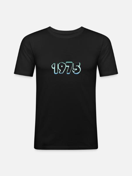 Ice Block 1975 - Men's Slim Fit T-Shirt - black