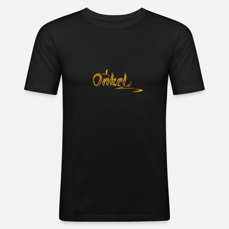 Uncle Uncle - Men's Slim Fit T-Shirt - black