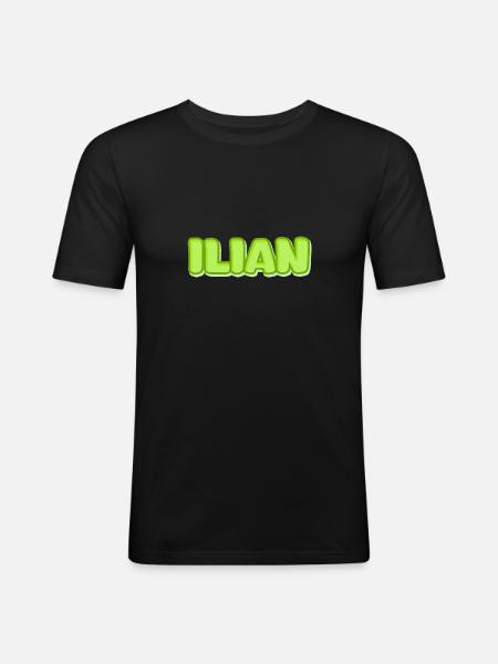 Ilian Ilian - Men's Slim Fit T-Shirt - black