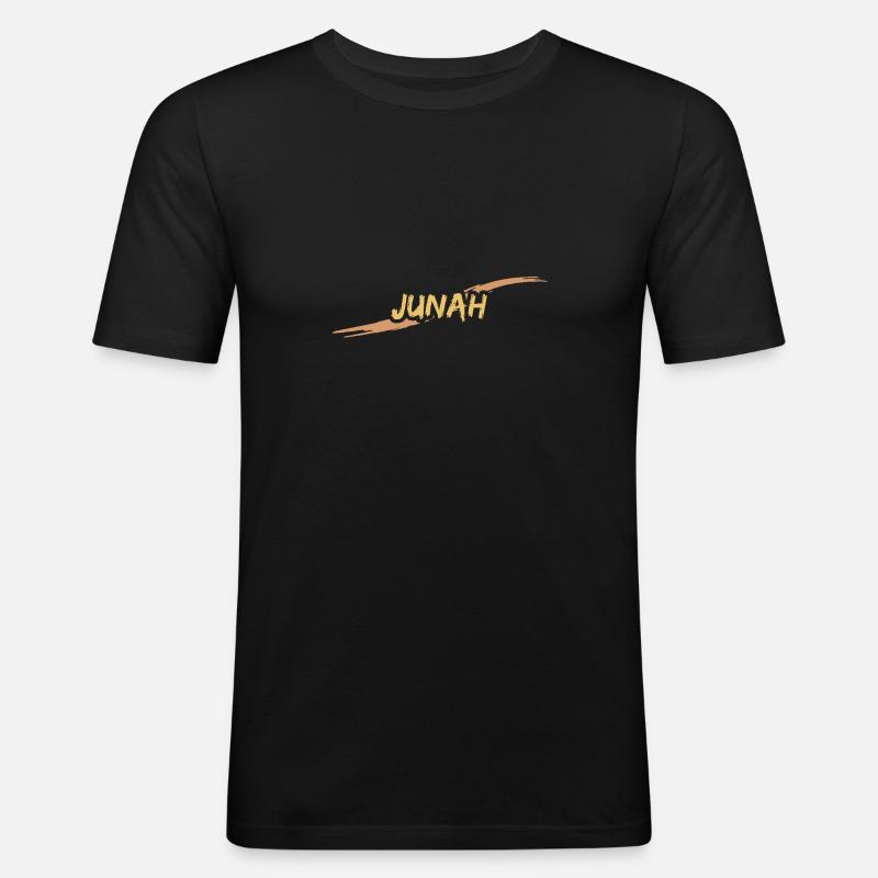 Gift for Junah - Men's Slim Fit T-Shirt - black