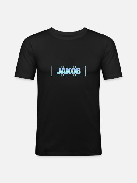 Baby Jakob - Men's Slim Fit T-Shirt - black