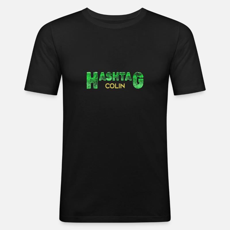 Colin Colin - Männer Slim Fit T-Shirt - Schwarz