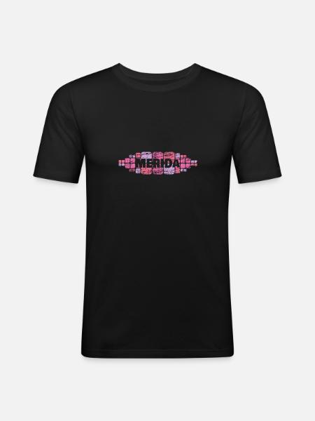 Merida as Mom - Men's Slim Fit T-Shirt - black