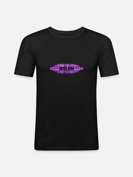 Mom Helen - Men's Slim Fit T-Shirt - black