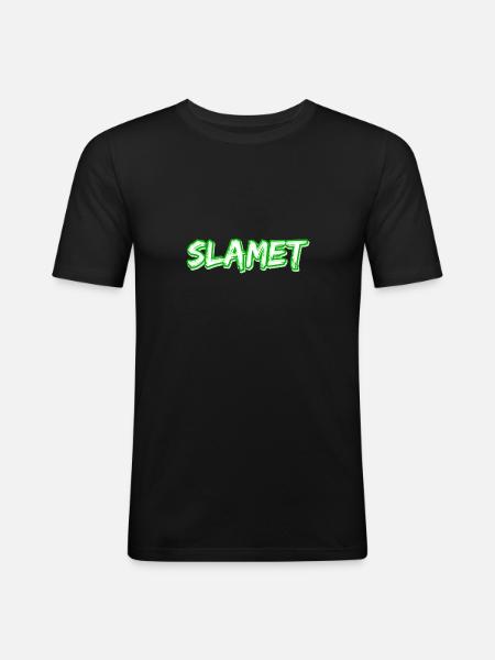 Slamet - Men's Slim Fit T-Shirt - black