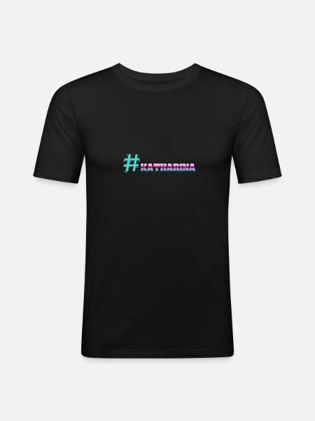 KATHARINA Katharina - Men's Slim Fit T-Shirt - black