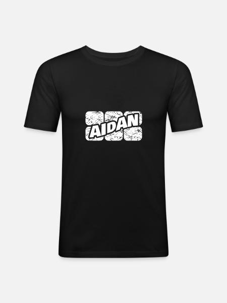 Aidan Aidan - Men's Slim Fit T-Shirt - black