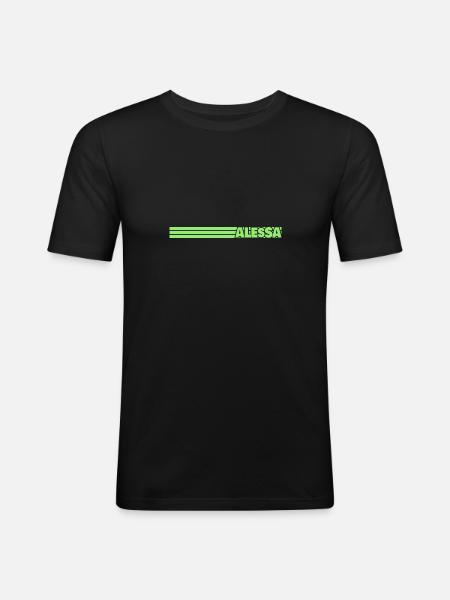 Style Alessa - Men's Slim Fit T-Shirt - black