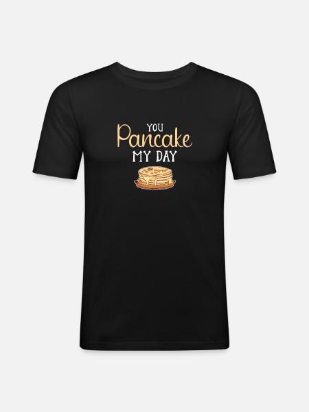 Baking Cake Baker Confectioner - Men's Slim Fit T-Shirt - black