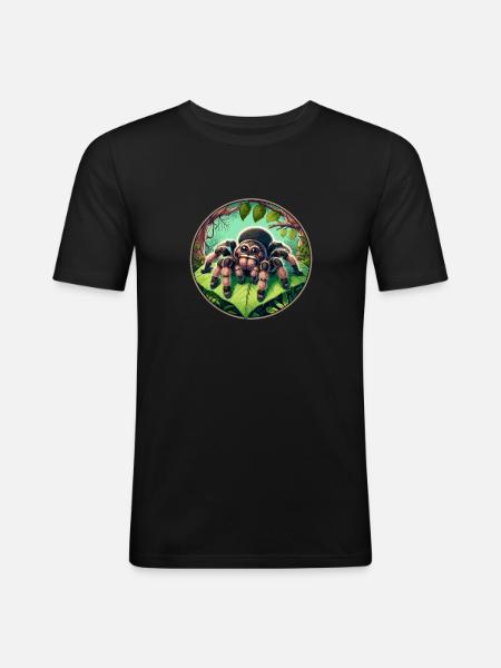 Tarantula - Men's Slim Fit T-Shirt - black