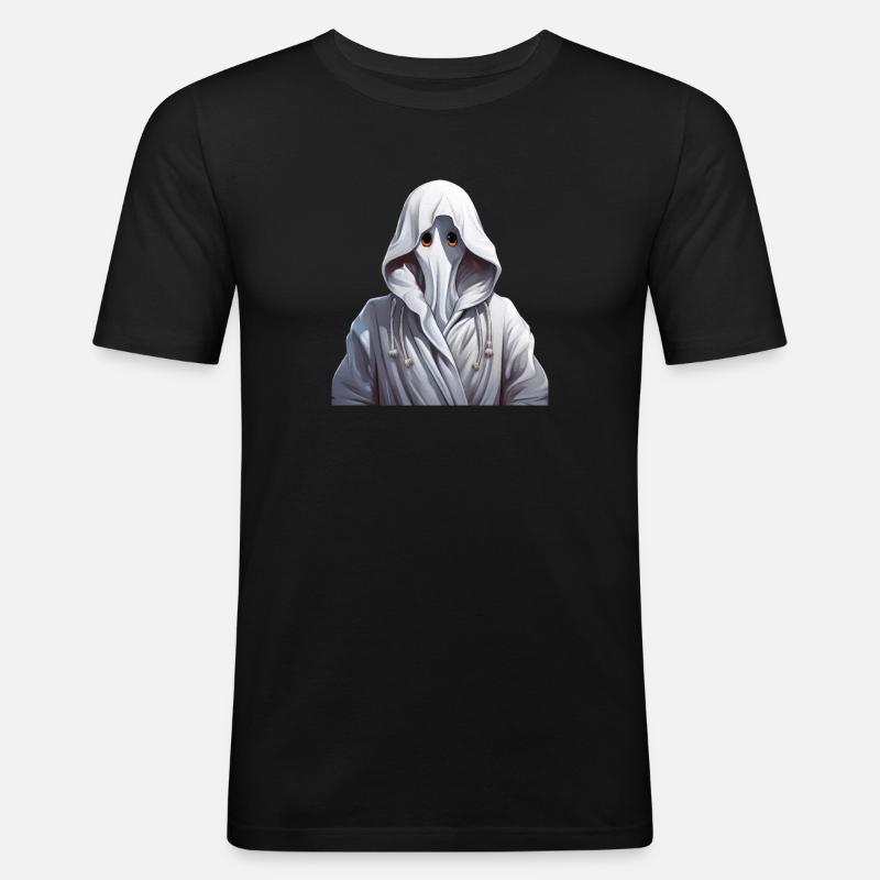 GEIST - Männer Slim Fit T-Shirt - Schwarz