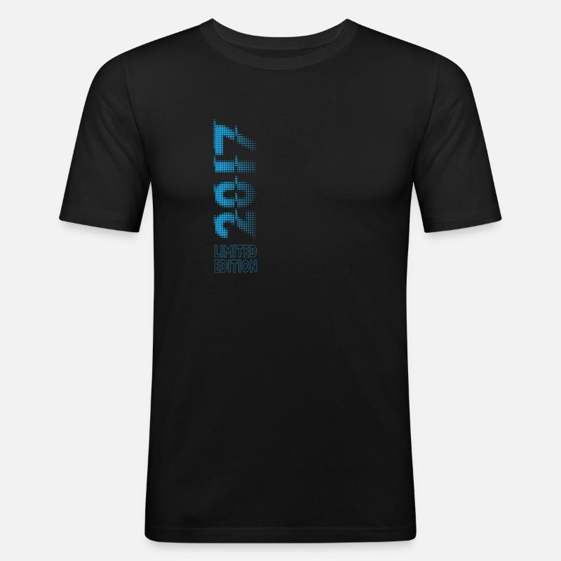 Graffiti édition limitée 2017 - T-shirt près du corps Homme - noir
