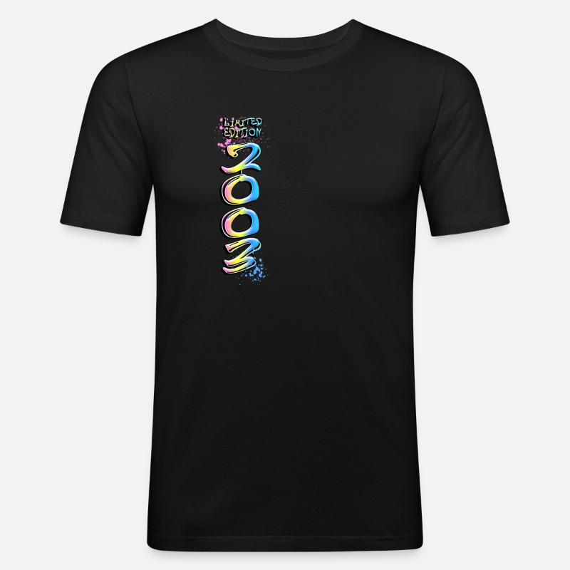 Édition limitée 2003 Graffiti - T-shirt près du corps Homme - noir