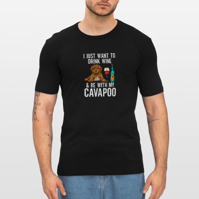 Cavapoo Cavoodle Capoodle Dog Men's Slim Fit T-Shirt