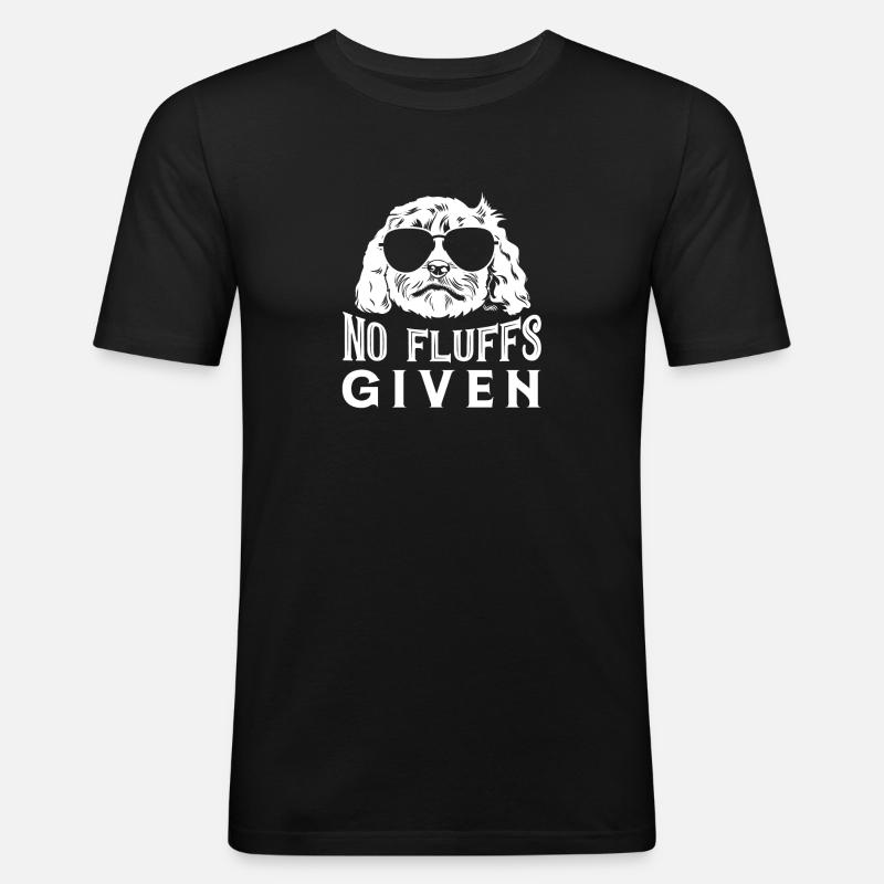 Cockapoo Hund - Männer Slim Fit T-Shirt - Schwarz