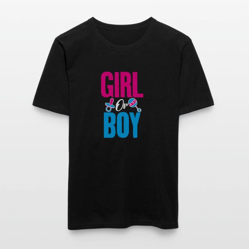 Mädchen Oder Junge? Bald Eltern Des Rosa Oder Männer Slim Fit T-Shirt