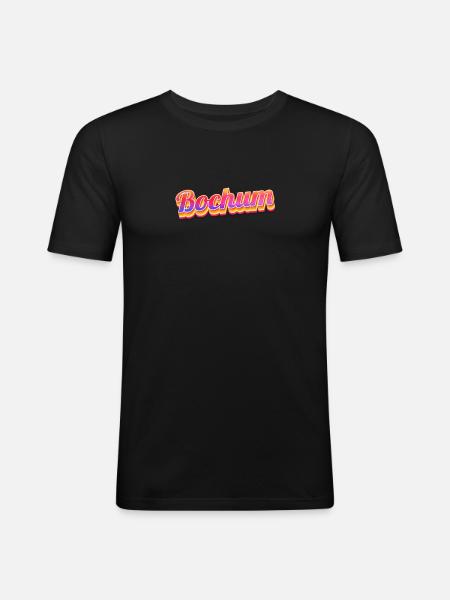 Bochumerin Bochumer Bochum - Men's Slim Fit T-Shirt - black